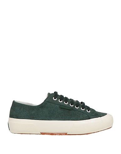 SUPERGA Sneakers Dark green Leather