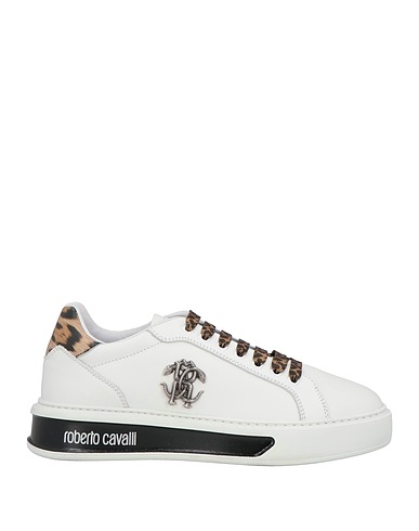 ROBERTO CAVALLI Sneakers White Leather