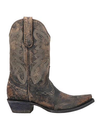 OLD GRINGO Ankle boot YIPPEE KI YAY Khaki Leather