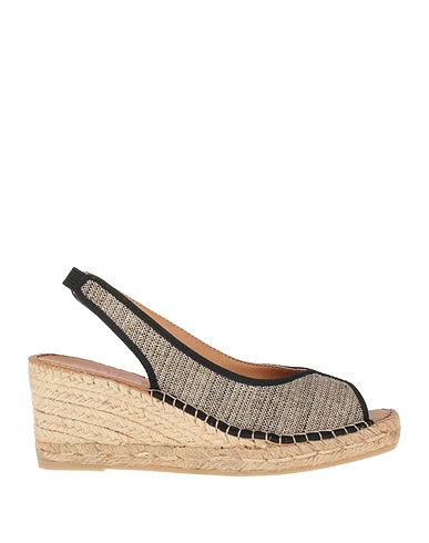NILA & NILA Espadrillas Nero Fibre tessili