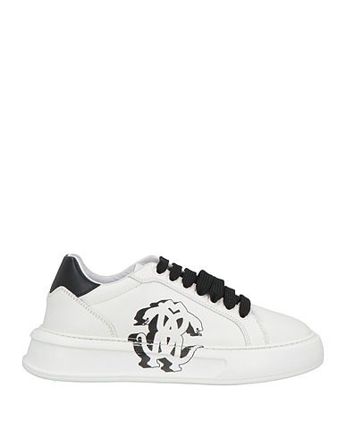 ROBERTO CAVALLI Sneakers White Leather