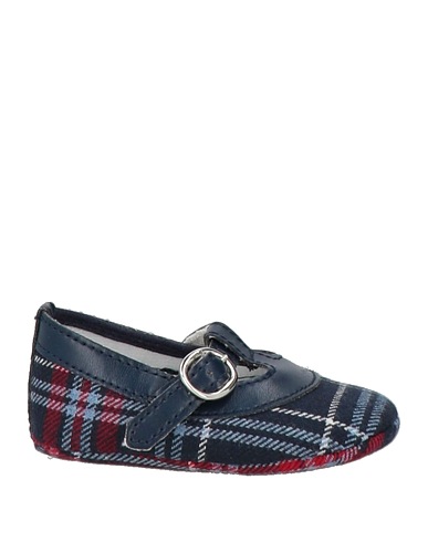 LE BEBÉ Newborn shoes Navy blue Textile fibres