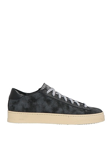 P448 Sneakers Charcoal Leather, Textile fibres