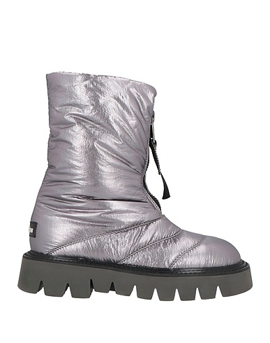 ELENA IACHI Stiefelette Silber Gewebefasern