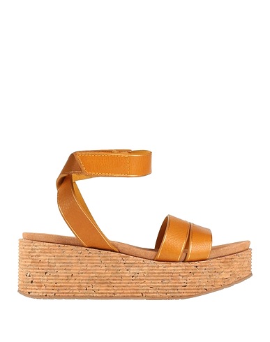PEDRO GARCÍA Sandals Mustard Leather