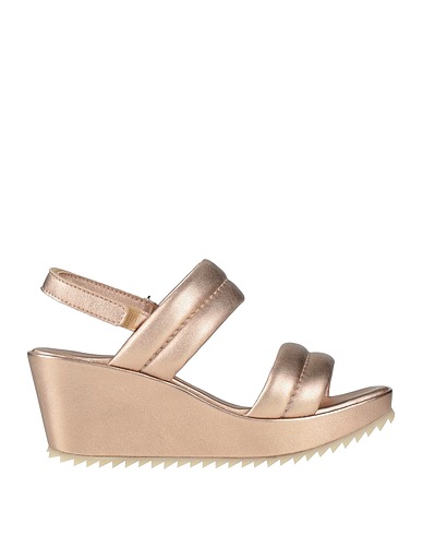 PEDRO GARCÍA Sandals Platinum Leather