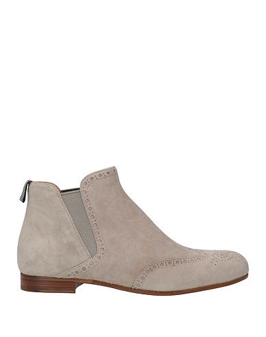 CHURCH'S Stiefelette Hellgrau Leder