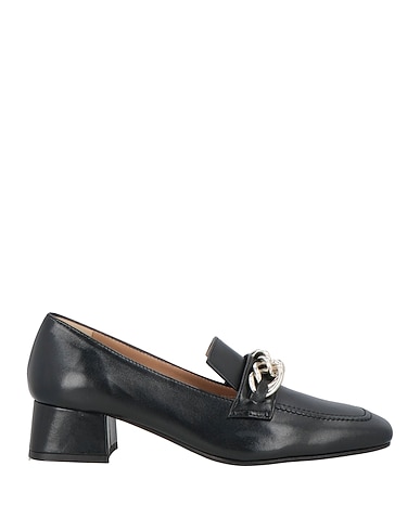 CRISTINA MILLOTTI Loafers Black Leather