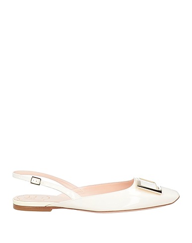 ROGER VIVIER Footwear Ivory Leather