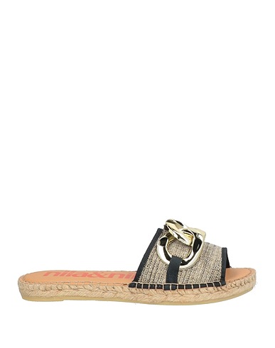 NILA & NILA Espadrilles TREND Schwarz Gewebefasern