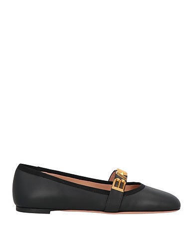 BALLY Ballerinas Schwarz Lammleder