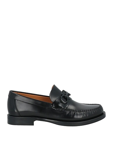FERRAGAMO Loafers Black Calfskin