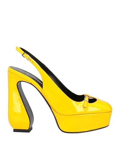 SI ROSSI by SERGIO ROSSI Pump Yellow Leather