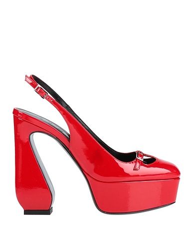 SI ROSSI by SERGIO ROSSI Décolleté Rosso Pelle