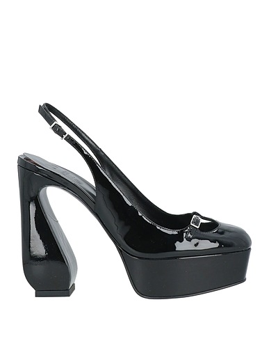 SI ROSSI by SERGIO ROSSI Pump Black Leather