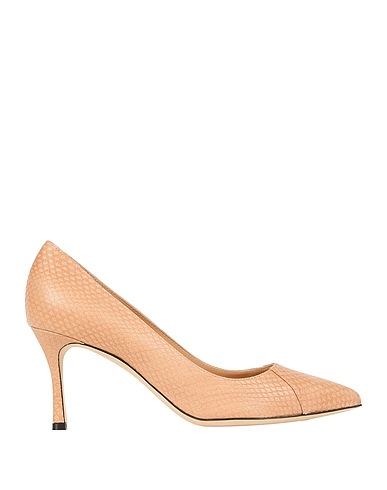 SERGIO ROSSI Court Sand Leather