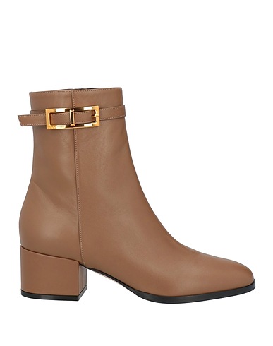SERGIO ROSSI Ankle boot Light brown Leather