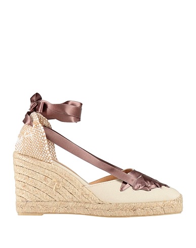 CASTAÑER Espadrilles Beige Textile fibres