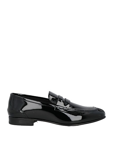 BALLY Loafers Black Leather