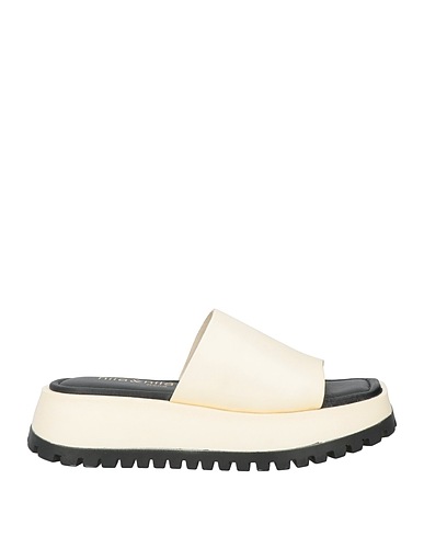 NILA & NILA Sandals Ivory Leather