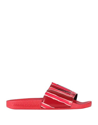 ARMANI EXCHANGE Sandals Red Plastic