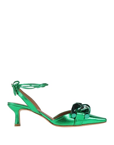 VICENZA) Court Emerald green Leather