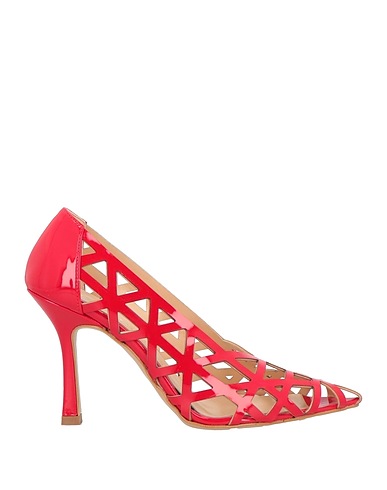 DIVINE FOLLIE Pump Red Synthetic fibers