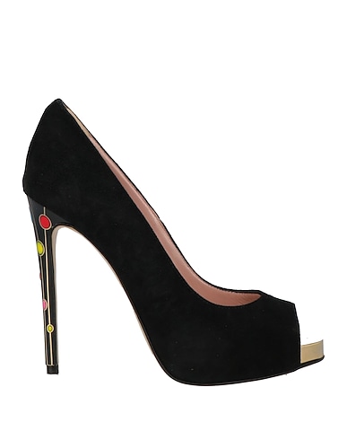 FRANCESCO SACCO Court Black Leather