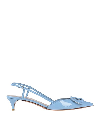 VALENTINO GARAVANI Court Sky blue Leather