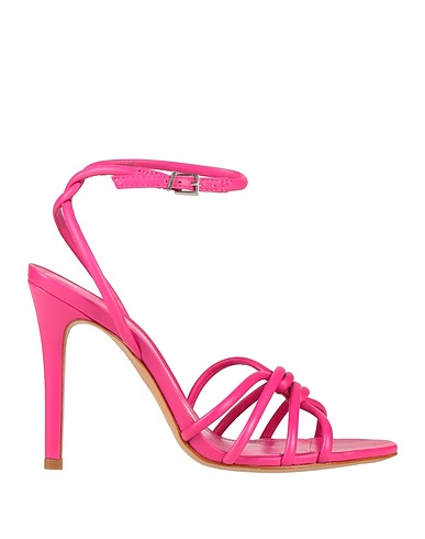 SCHUTZ Sandalen Magenta Leder
