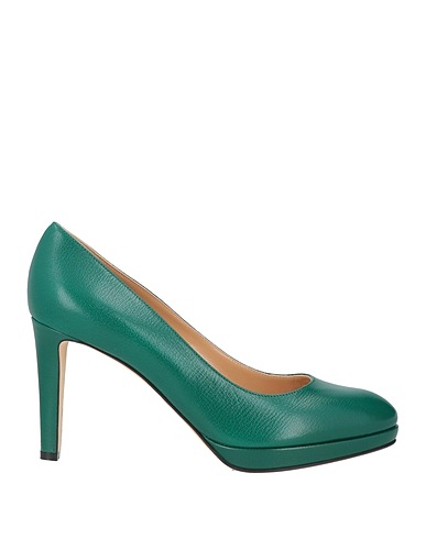 SERGIO ROSSI Court Green Kidskin