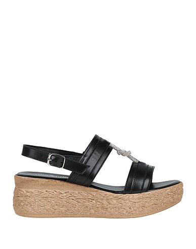 NILA & NILA Sandals Black Leather