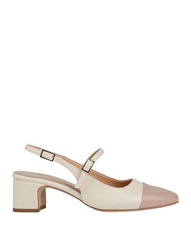 NILA & NILA Pump Off white Textile fibers