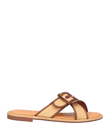 NILA & NILA Sandals Beige Textile fibers