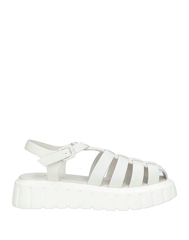VOILE BLANCHE Sandals Off white Calfskin