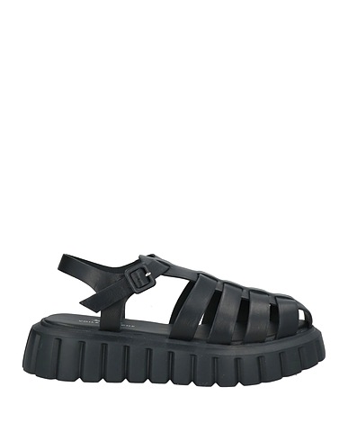 VOILE BLANCHE Sandals Black Calfskin