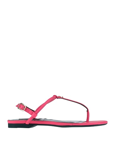 PATRIZIA PEPE Flip flops Fuchsia Leather