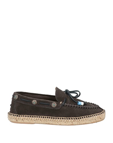 LAGOA Espadrilles Charcoal Leather