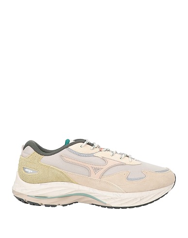 MIZUNO Sneakers Cremeweiß Gewebefasern, Leder