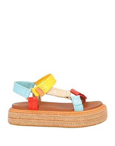 TORY BURCH Espadrilles Sky blue Leather