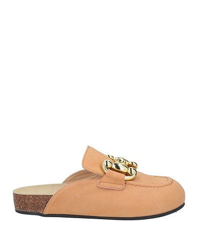 JANET & JANET Mules and clogs Sand Leather