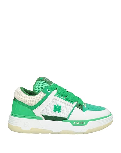 AMIRI Sneakers White Leather, Textile fibres