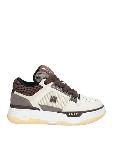 AMIRI Sneakers Marfil Cuero, Fibras textiles