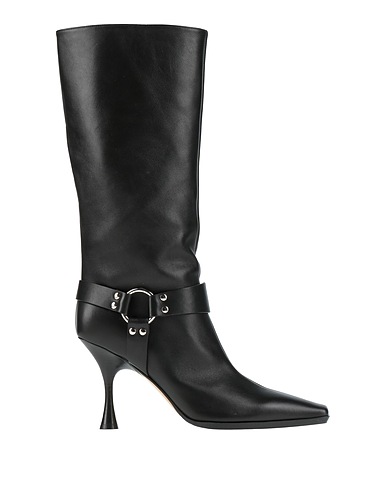SERGIO ROSSI Boots Black Leather