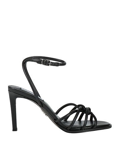 STEVE MADDEN Sandals Black Synthetic fibers