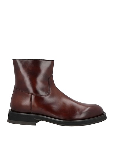 SANTONI Stiefelette Braun Leder