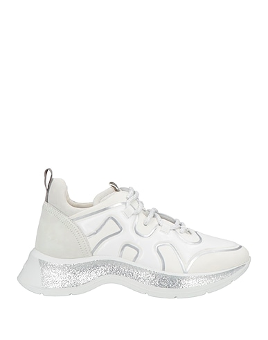 HOGAN Sneakers Leather, Textile fibers