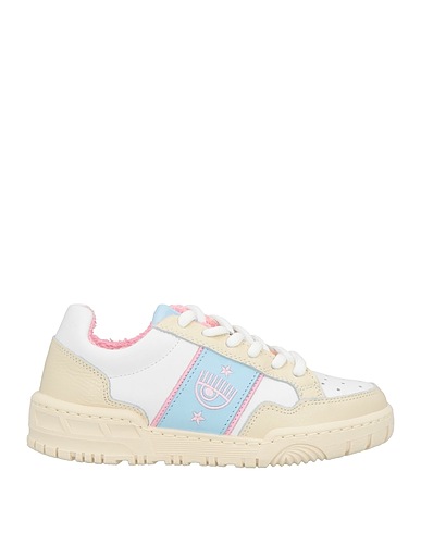 CHIARA FERRAGNI Sneakers Ivory Leather