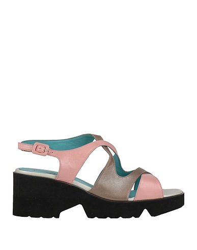 THIERRY RABOTIN Sandals Pink Leather