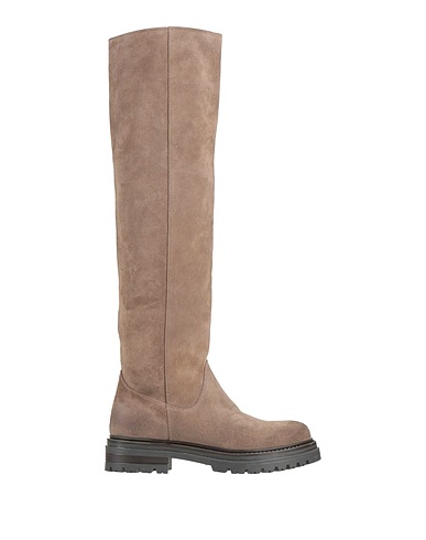 MARCO FERRETTI Boots Khaki Leather